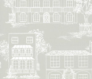 Little Greene Hampstead Behang 0271HACOOLG - LAB COLOUR THE WORLD