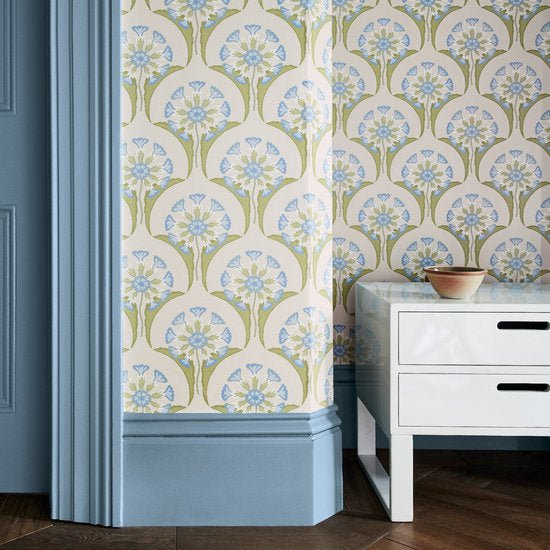 Little Greene Hencroft Behang 0245HEBONEC - LAB COLOUR THE WORLD