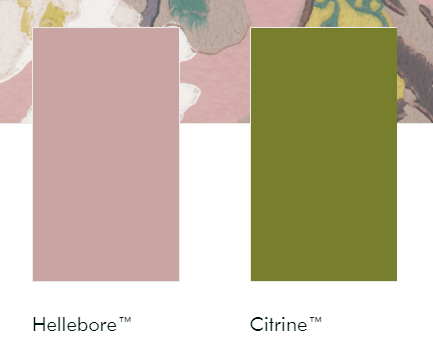 Little Greene Massingberd Blossom Behang 0260MAORIEN - LAB COLOUR THE WORLD