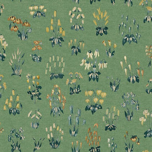 Little Greene Millefleur Behang 0260MFGARDE - LAB COLOUR THE WORLD
