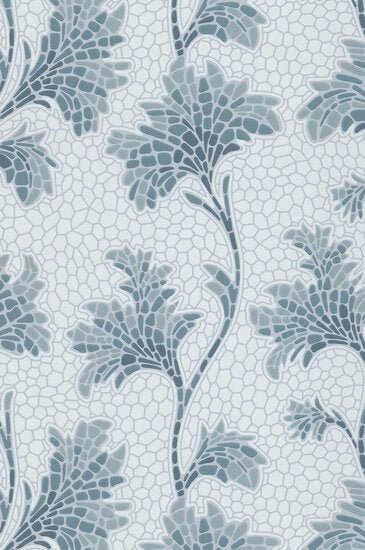 Little Greene Mosaic Trail Behang 0267MOETRUR - LAB COLOUR THE WORLD