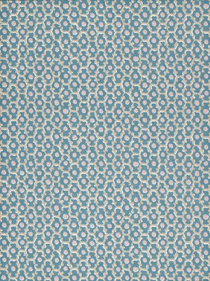 Little Greene Moy Behang 0260MOBLUEZ - LAB COLOUR THE WORLD