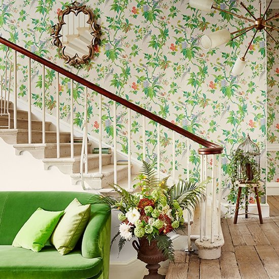 Little Greene Paradise Behang 0247PAFEATH - LAB COLOUR THE WORLD