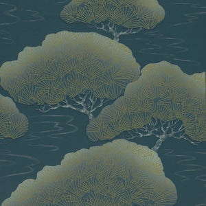 Little Greene Pines Behang 0275PIBLUEP - LAB COLOUR THE WORLD