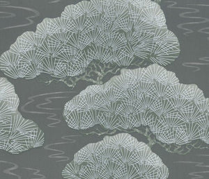 Little Greene Pines Behang 0275PISILVE - LAB COLOUR THE WORLD