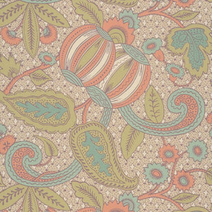 Little Greene Pomegranate Behang 0245POBAZAA - LAB COLOUR THE WORLD