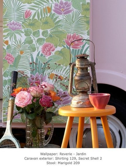 Little Greene Reverie behang - 0280REJARDI - LAB COLOUR THE WORLD