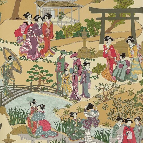 Manuel Canovas Geishas Behang 03092-03 - LAB COLOUR THE WORLD
