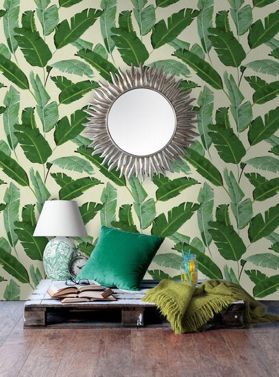 Mind The Gap Banana Leaves Behang WP20111 - LAB COLOUR THE WORLD