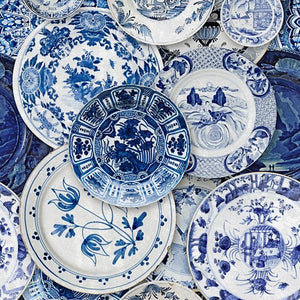 Mind The Gap Delftware Behang WP20187 - LAB COLOUR THE WORLD