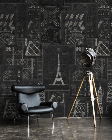 Mind The Gap Grand Eiffel Behang Wp20218 - LAB COLOUR THE WORLD