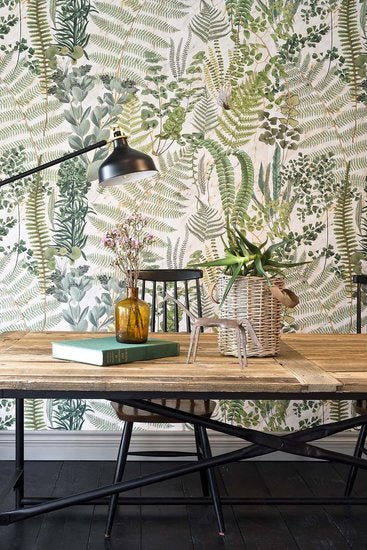 Mind The Gap Green Sancturay Behang WP20319 - LAB COLOUR THE WORLD