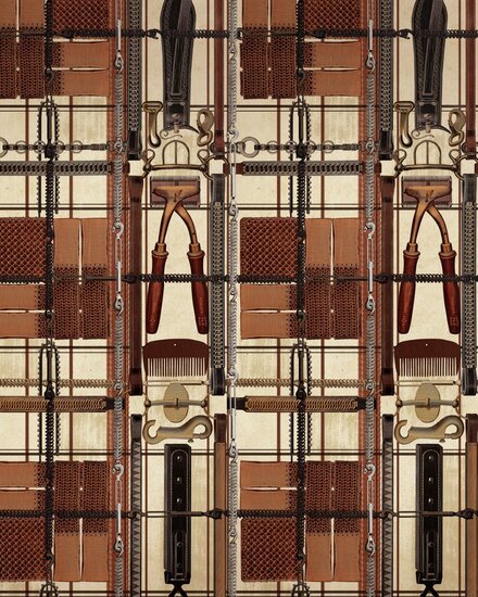 Mind The Gap Harnessmaker's Atelier Behang WP20640 - LAB COLOUR THE WORLD