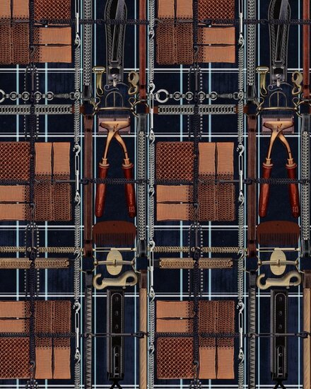 Mind The Gap Harnessmaker's Atelier Behang Wp20641 - LAB COLOUR THE WORLD