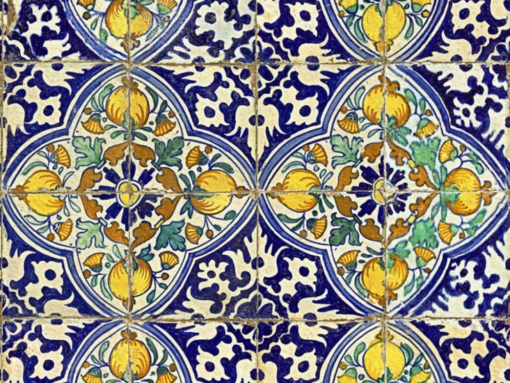 Mind The Gap Sardegna Tiles Behang WP20574 - LAB COLOUR THE WORLD