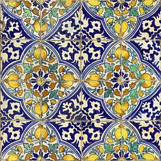 Mind The Gap Sardegna Tiles Behang WP20574 - LAB COLOUR THE WORLD
