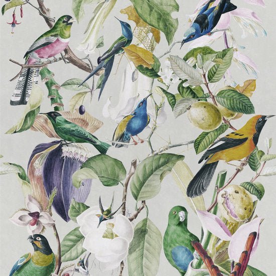 Mind The Gap Tropical Birds Behang WP20172 - LAB COLOUR THE WORLD