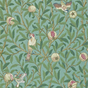 Morris & Co. Bird and Pomegranate Behang 212538 - LAB COLOUR THE WORLD