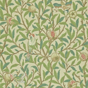 Morris & Co. Bird and Pomegranate Behang 212539 - LAB COLOUR THE WORLD