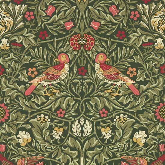 Morris & Co. Bird Behang 217194 - LAB COLOUR THE WORLD