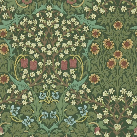 Morris & Co. Blackthorn Behang 216857 - LAB COLOUR THE WORLD