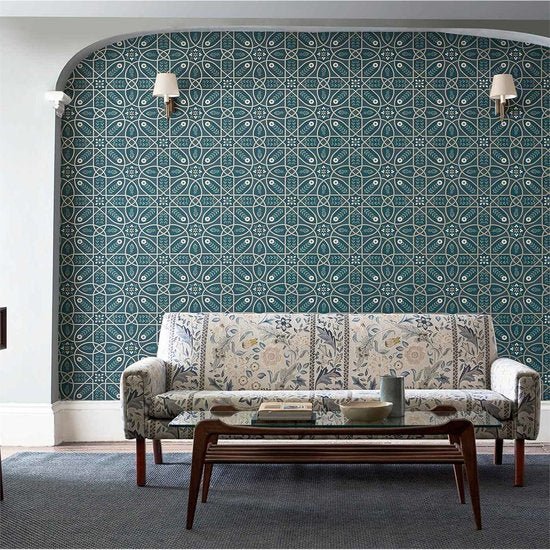 Morris & Co. Brophy Trellis Behang 216702 - LAB COLOUR THE WORLD
