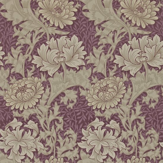 Morris & Co. Chrysanthemum Behang 212548 - LAB COLOUR THE WORLD