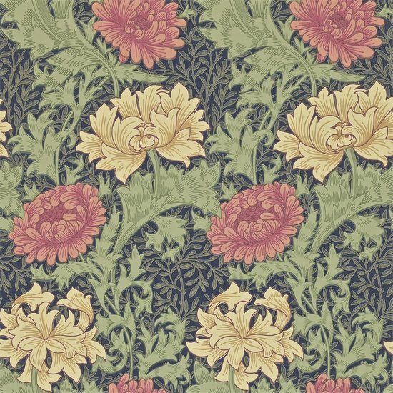 Morris & Co. Chrysanthemum Behang 216854 - LAB COLOUR THE WORLD