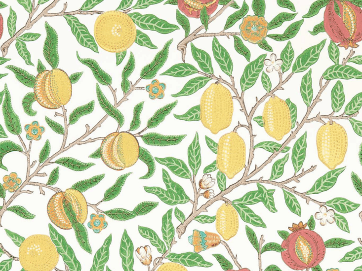 Morris & Co. Fruit Behang 217086 - LAB COLOUR THE WORLD