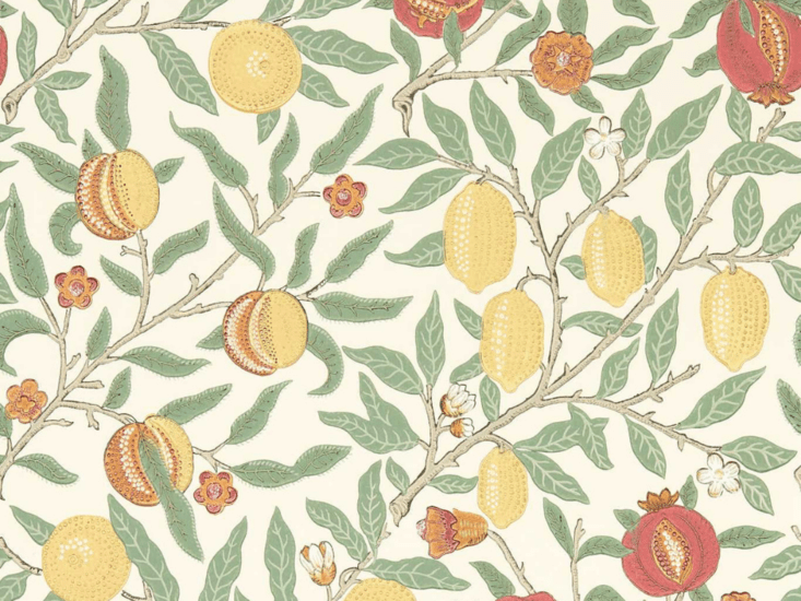 Morris & Co. Fruit Behang 217087 - LAB COLOUR THE WORLD