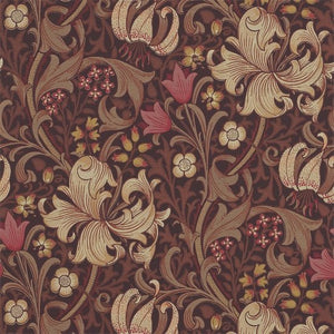 Morris & Co. Golden Lily Behang 210402 - LAB COLOUR THE WORLD