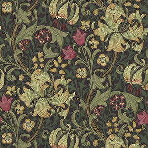 Morris & Co. Golden Lily Behang 210403 - LAB COLOUR THE WORLD