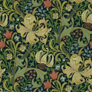 Morris & Co. Golden Lily Behang 216816 - LAB COLOUR THE WORLD