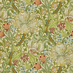 Morris & Co. Golden Lily Behang 216858 - LAB COLOUR THE WORLD