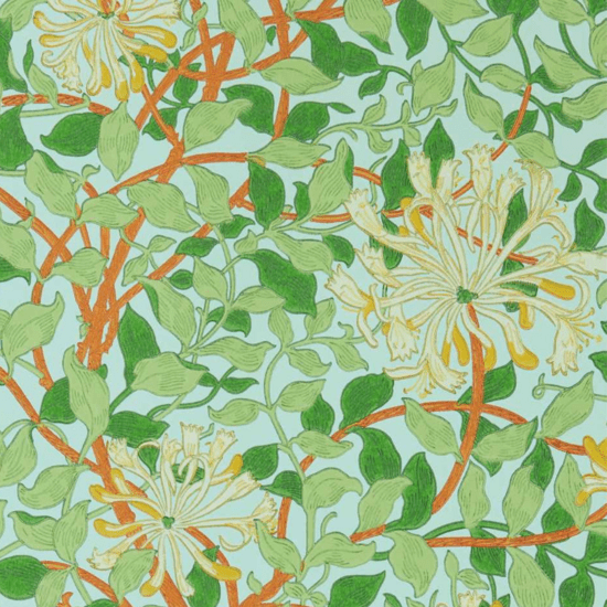 Morris & Co. Honeysuckle Behang 217094 - LAB COLOUR THE WORLD