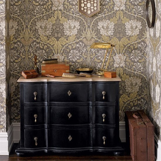 Morris & Co. Honeysuckle & Tulip Behang 216827 - LAB COLOUR THE WORLD