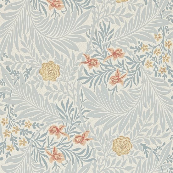 Morris & Co. Larkspur Behang 212556 - LAB COLOUR THE WORLD