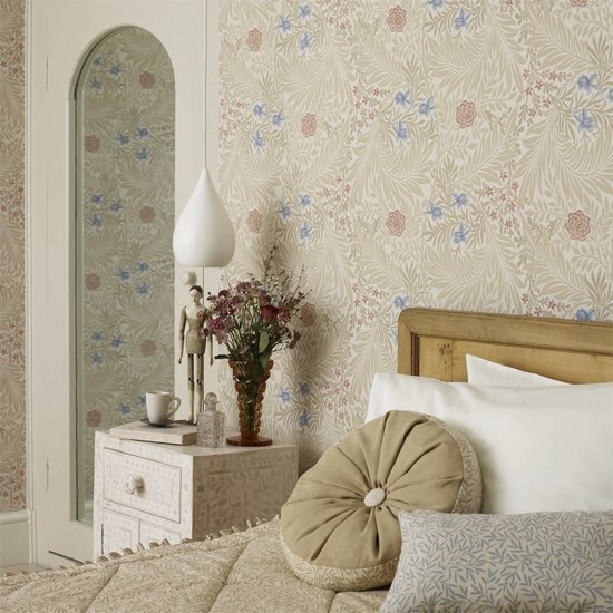 Morris & Co. Larkspur Behang 212557 - LAB COLOUR THE WORLD