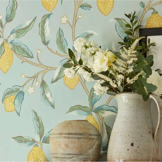 Morris & Co. Lemon Tree Behang 216672 - LAB COLOUR THE WORLD