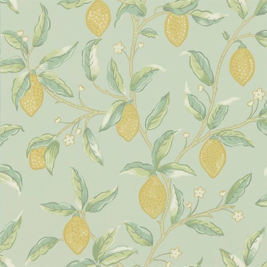 Morris & Co. Lemon Tree Behang 216673 - LAB COLOUR THE WORLD