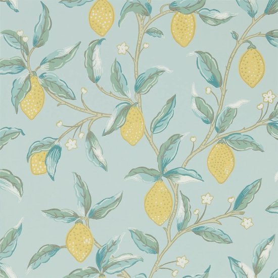 Morris & Co. Lemon Tree Behang 216674 - LAB COLOUR THE WORLD