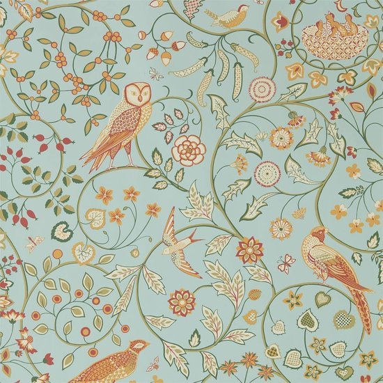 Morris & Co. Newill Behang 216704 - LAB COLOUR THE WORLD