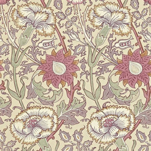 Morris & Co. Pink & Rose Behang 212566 - LAB COLOUR THE WORLD
