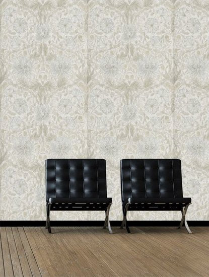 Morris & Co. Pure Honeysuckle & Tulip Behang 216525 - LAB COLOUR THE WORLD