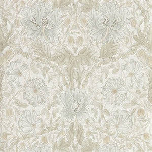 Morris & Co. Pure Honeysuckle & Tulip Behang 216526 - LAB COLOUR THE WORLD