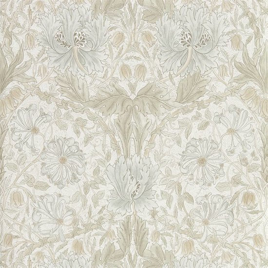Morris & Co. Pure Honeysuckle & Tulip Behang 216526 - LAB COLOUR THE WORLD