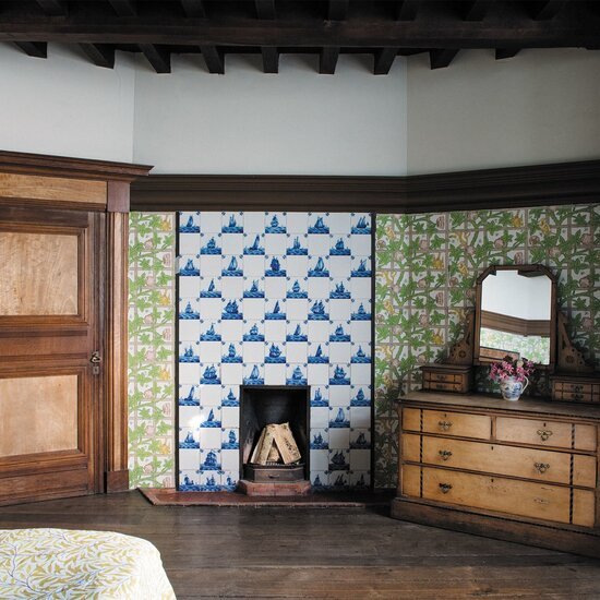 Morris & Co. Trellis Behang 217104 - LAB COLOUR THE WORLD