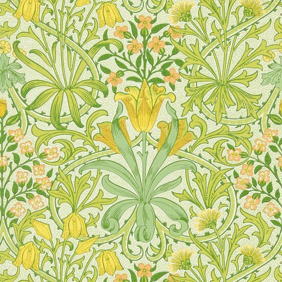 Morris & Co. Woodland Weed Behang 217100 - LAB COLOUR THE WORLD