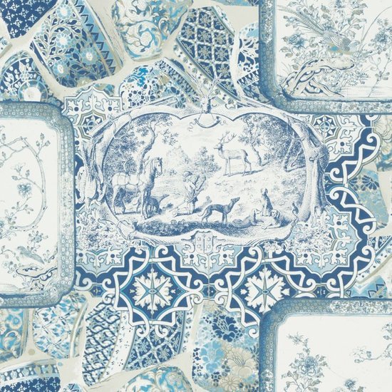 Mulberry Home China Behang FG080.H10 - LAB COLOUR THE WORLD