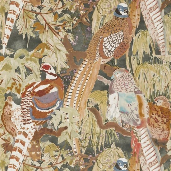 Mulberry Home Game Birds Behang FG085.A101 - LAB COLOUR THE WORLD